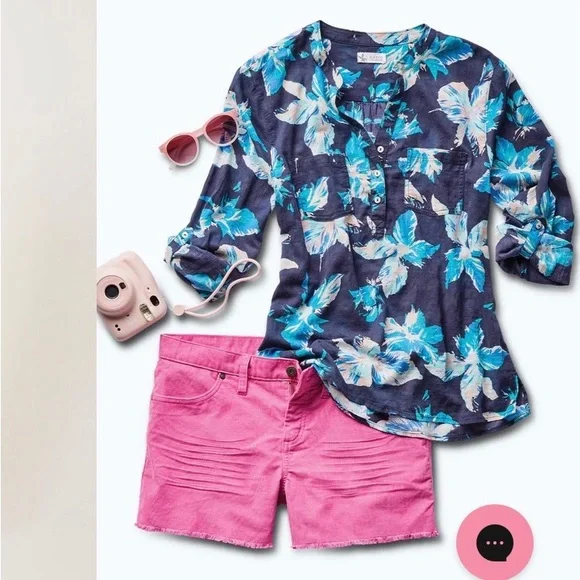 Carve Designs Oahu 4” inseam corduroy shorts in fuchsia - Picture 4 of 12